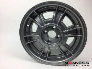 FIAT 500 Custom Wheels - Competizione - Sportiva Design - 15" - Gunmetal